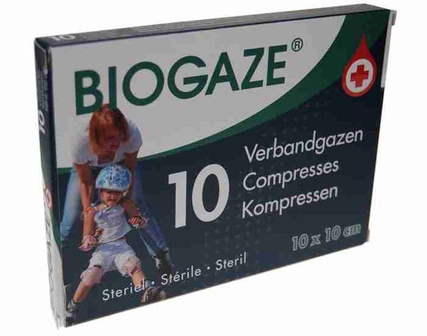 Biogaze 10 stuks 10x10 cm