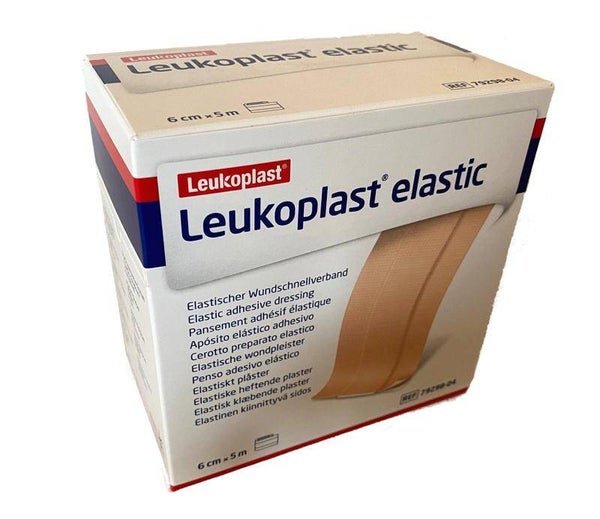 Leukoplast Elastic 5mx6cm