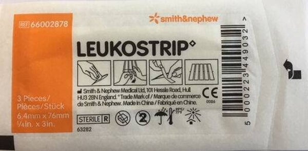 Leukostrip 6,4 x 76mm 3 strips