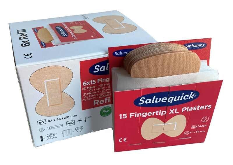 6 navullingen vingertoppleister XL salvequick 6454