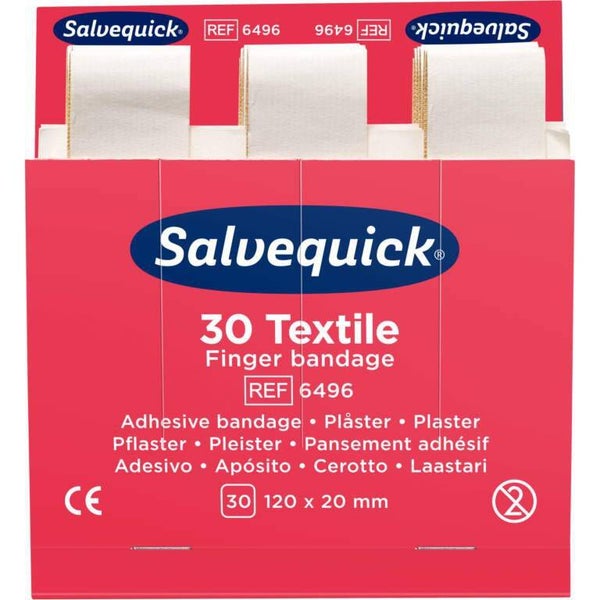 Salvequick navulling lange textiel pleister 6496
