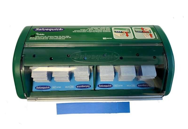 Salvequick pleisterautomaat met lange detectiepleisters 6796