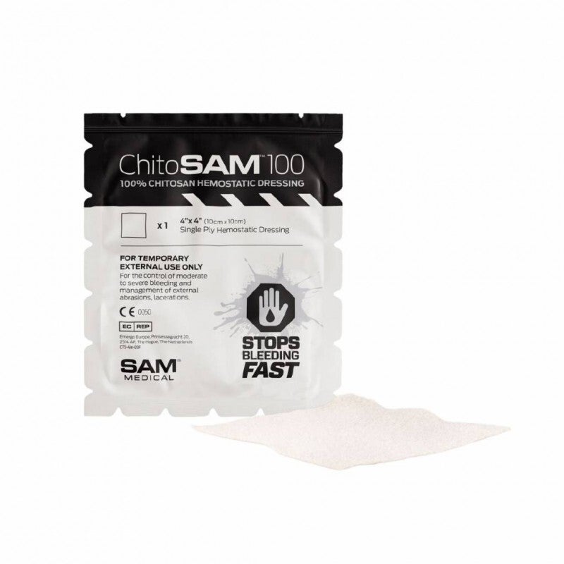 SAM Medical ChitoSAM 10x10cm hemostatisch gaas