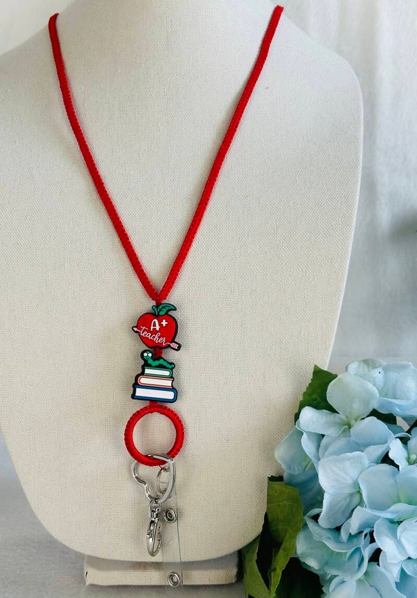 Lanyard Rojo Maestra