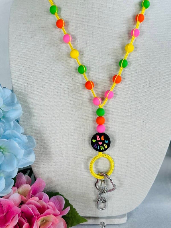 Lanyard Amarillo Be Kind