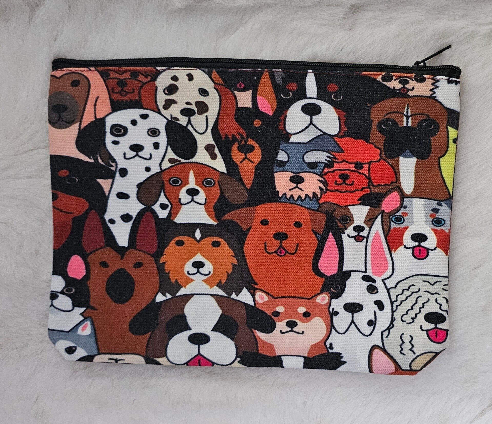 toilettas/reistas honden allerlei bruin