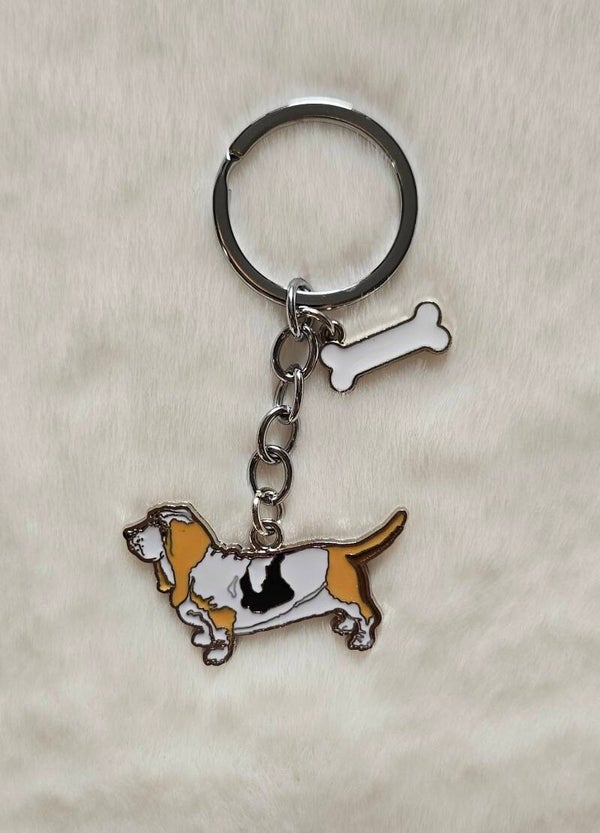 sleutelhanger basset hound 2