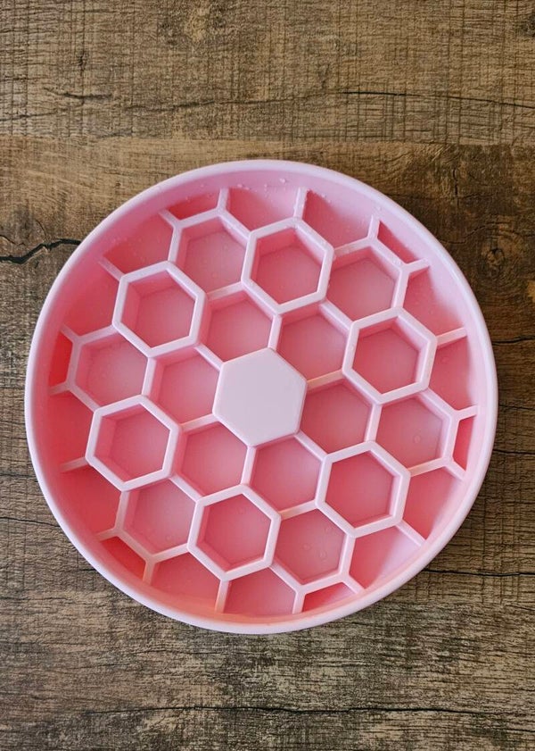 Slowfeeder roze diep