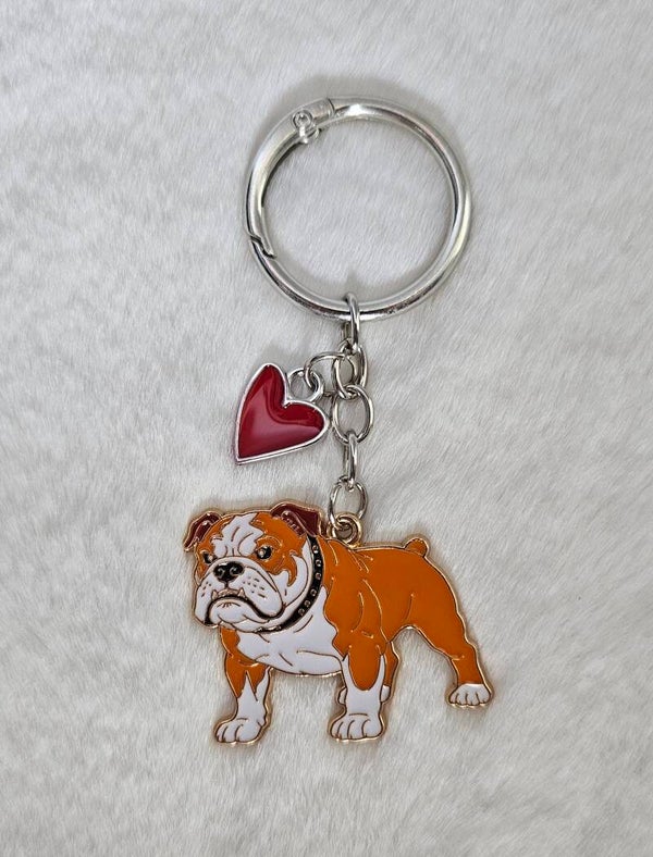Sleutelhanger Engelse Bulldog 2