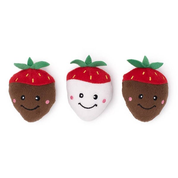 Miniz 3-pack Chocolate Covered Strawberries