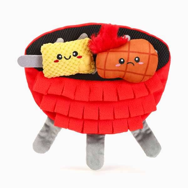 Bbq grill snuffelmat