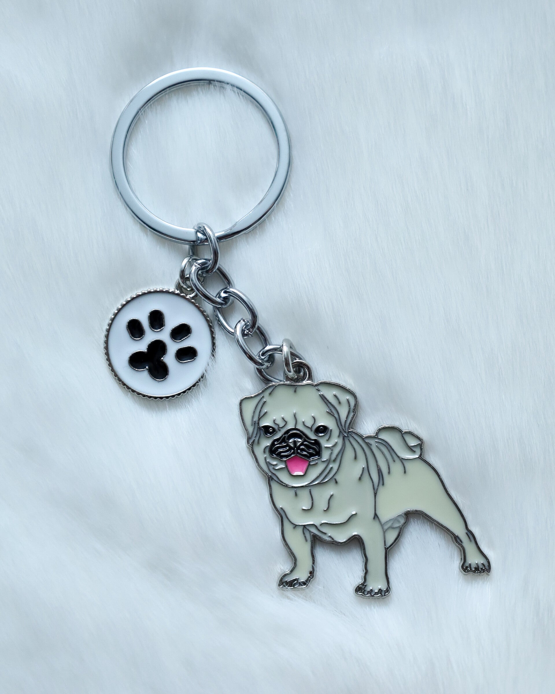 sleutelhanger mopshond 2