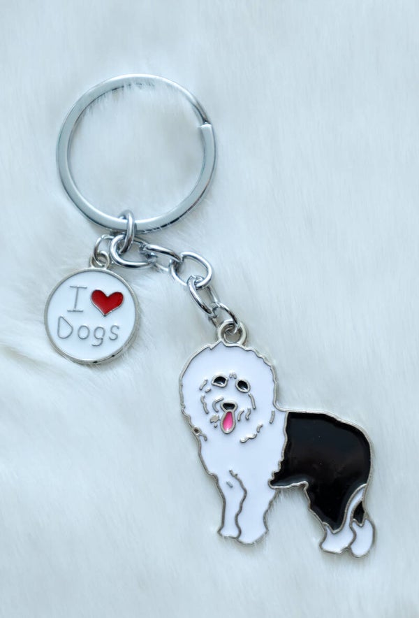 sleutelhanger old english sheepdog
