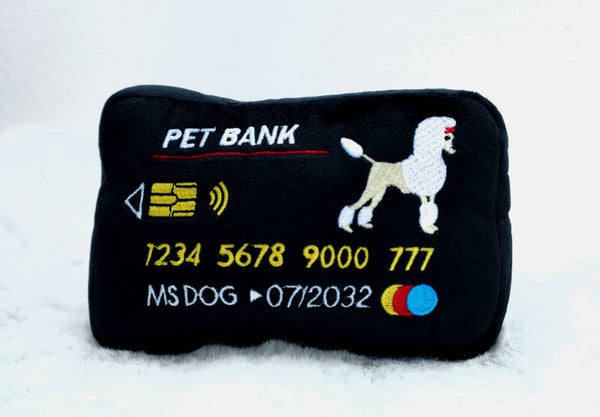 Pet bank creditcard