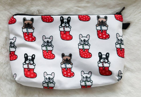 toilettas kerst bulldogs