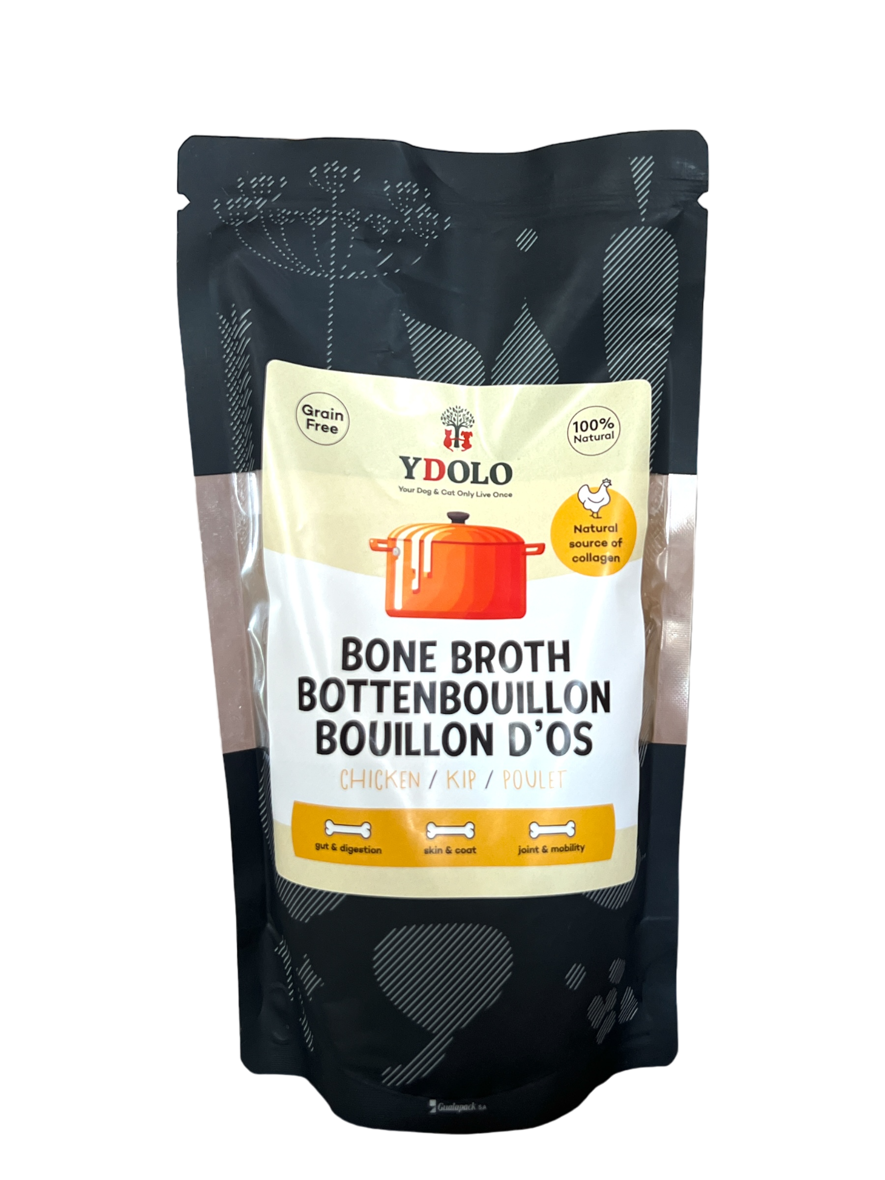 YDOLO - bottenbouillon bio kip