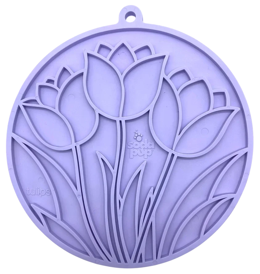 Sodapup lickmat tulips