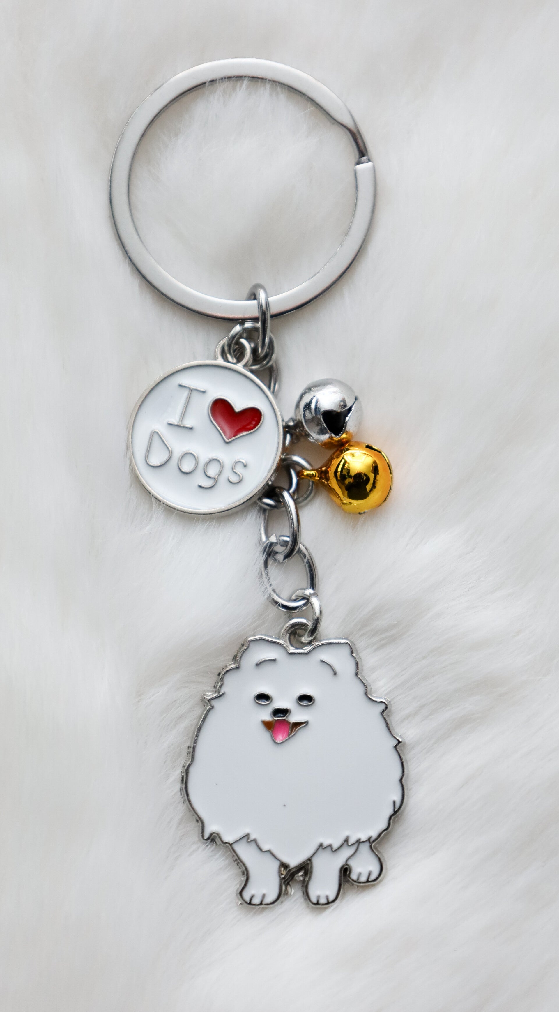 sleutelhanger dwergkees/pomeriaan