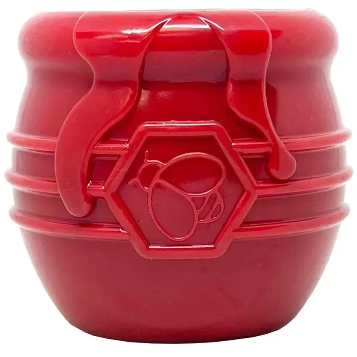 Sodapup honey pot large - red