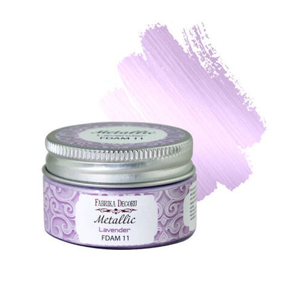 fabrika decoru metallic lavender 30 ml