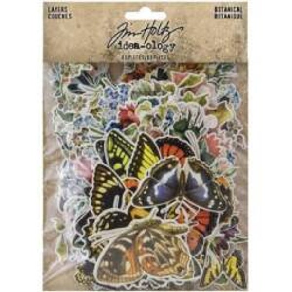 idea-ology tim holtz layers botanical