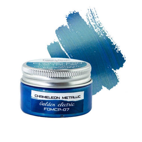 fabrika decoru chameleon metallic paint golden electric 30 ml