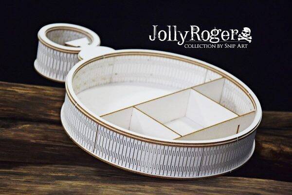 snipart chipboard jolly roger shadowbox