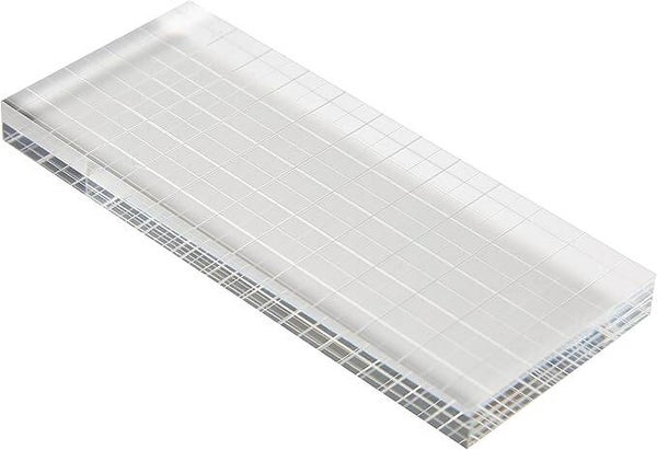 dovecraft clear acrylic block 5x12 cm