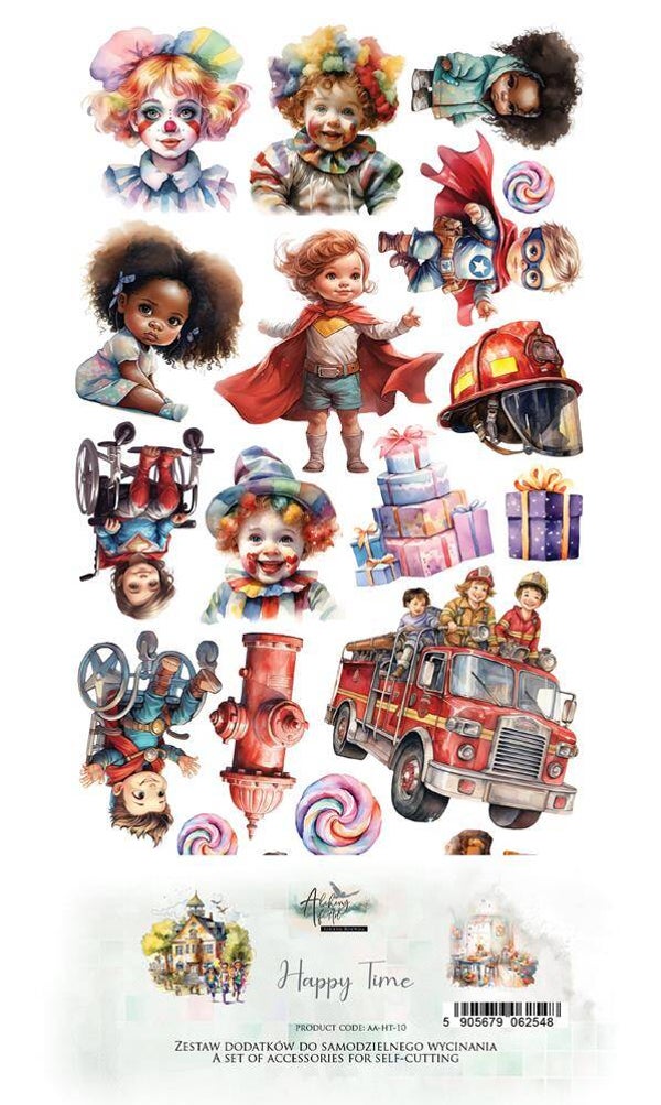 Alchemy of art happy time 12x6 extra's