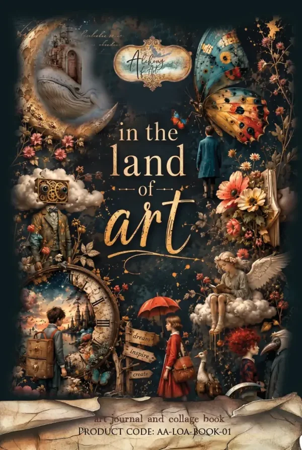 alchemy of art journal boek in the land of art