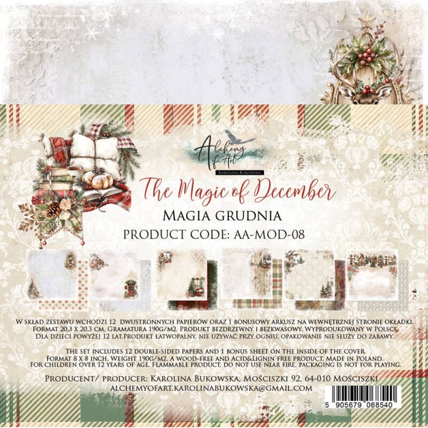 alchemy of art the magic of december 8x8