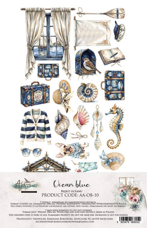 alchemy of art ocean blue extra`s
