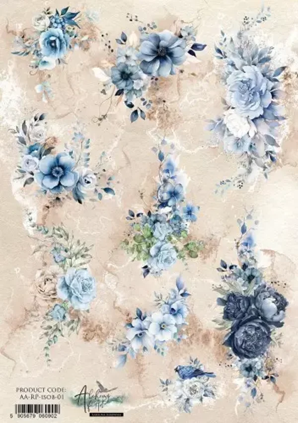 alchemy of art rijstpapier in frosty colors 1