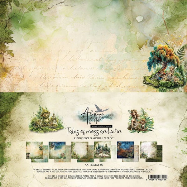 Alchemy of art tales of Moss and Fern 12x12