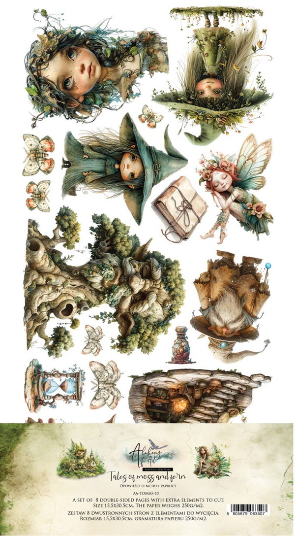 Alchemy of art tales of Moss and fern 6x12 extra's
