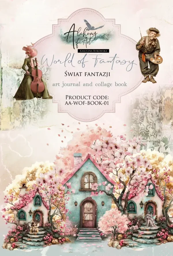 alchemy of art journal boek world of fantasy