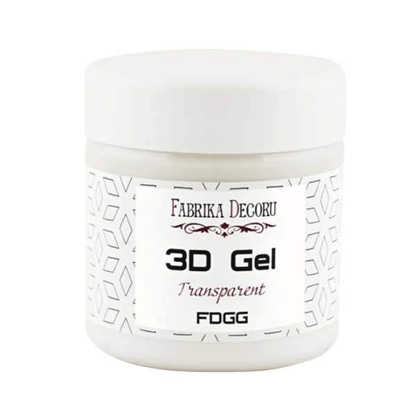 fabrika decoru 3d gel transparant