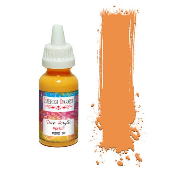 fabrika decoru acrylic paint apricot