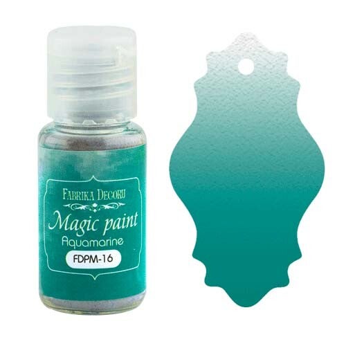 fabrika decoru dry magic paint aquamarine