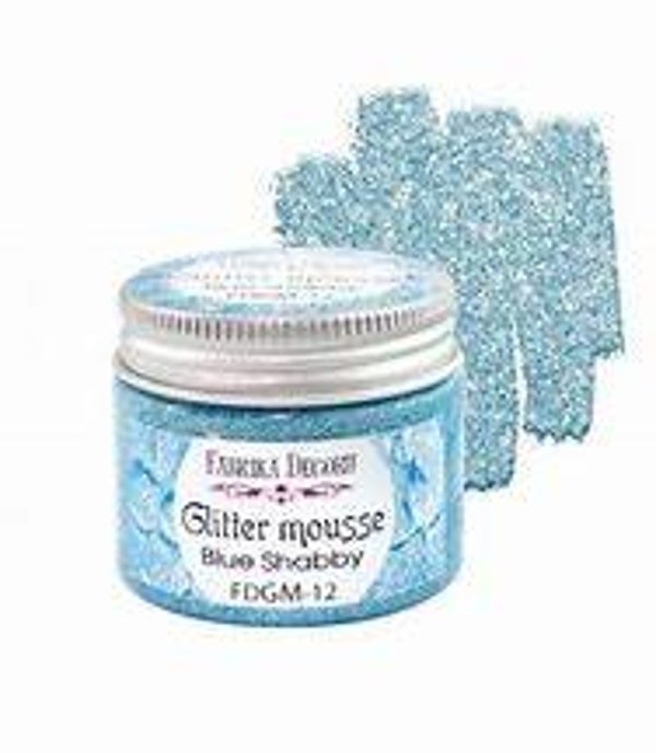 fabrika decoru metallic shabby blue 50 ml