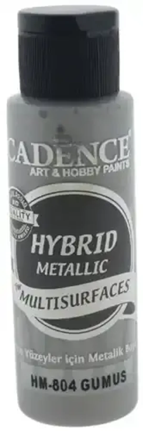 Cadence hybride metallic acrylverf 70ml zilver