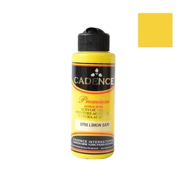 cadence premium acryl verf lemon yellow