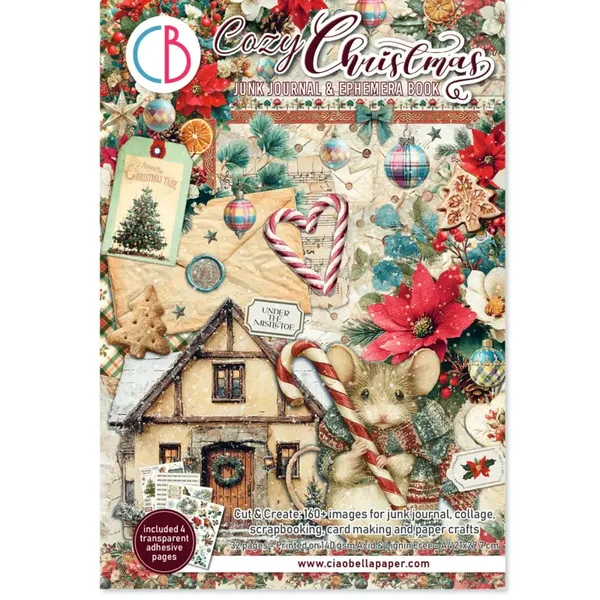ciao bella cozy christmas junk journal