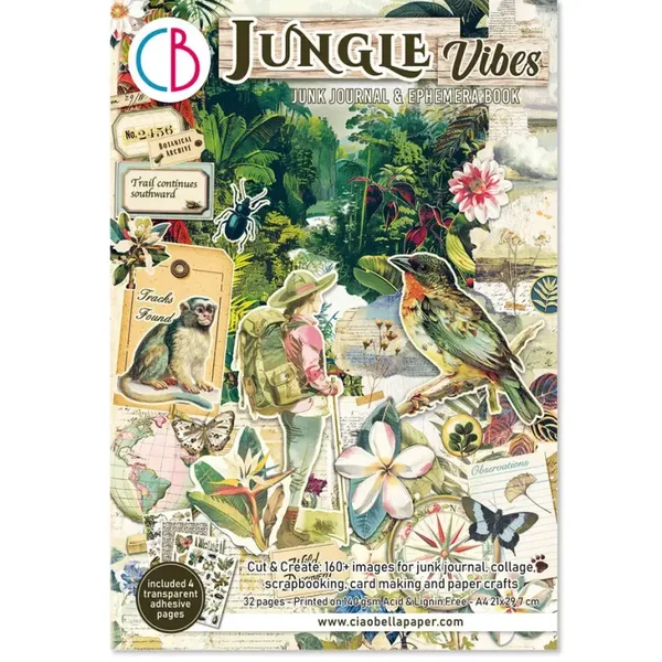 ciao bella jungle vibes junk journal