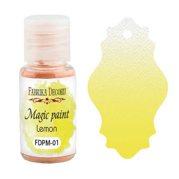 Fabrika decoru dry magic paint lemon