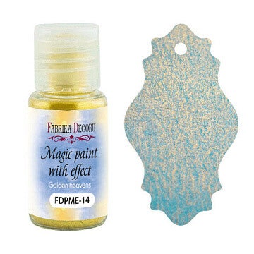 Fabrika decoru dry magic paint with effect golden heavens