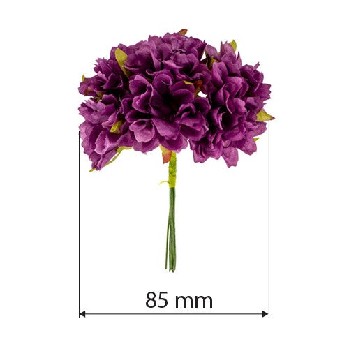 Set of sweet cherry flowers, plum,6 stuks