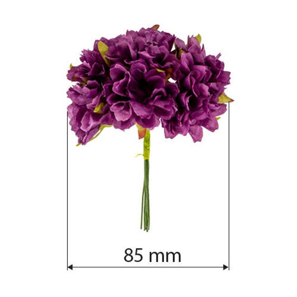 Set of sweet cherry flowers, plum,6 stuks