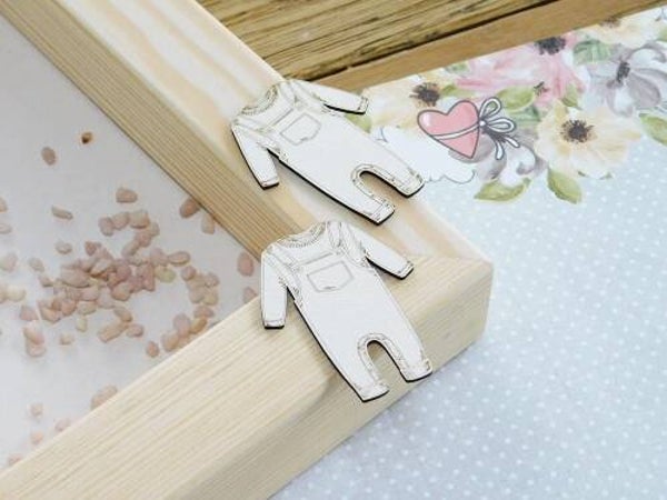 Kreatywna chipboard kleding setje