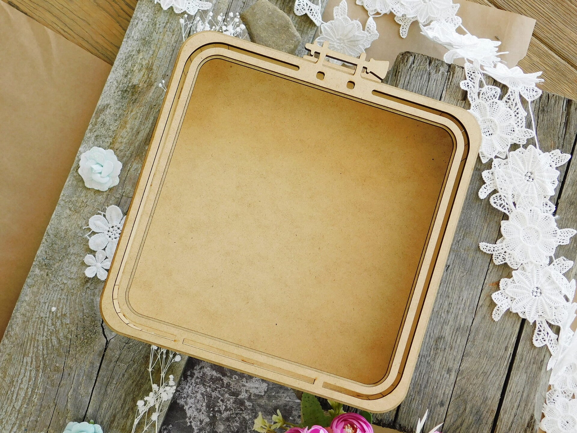 kreatywna hdf shadowbox vierkant